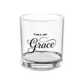 10oz 'Full of Grace' Rocks Glass — Engraved Whiskey Tumbler