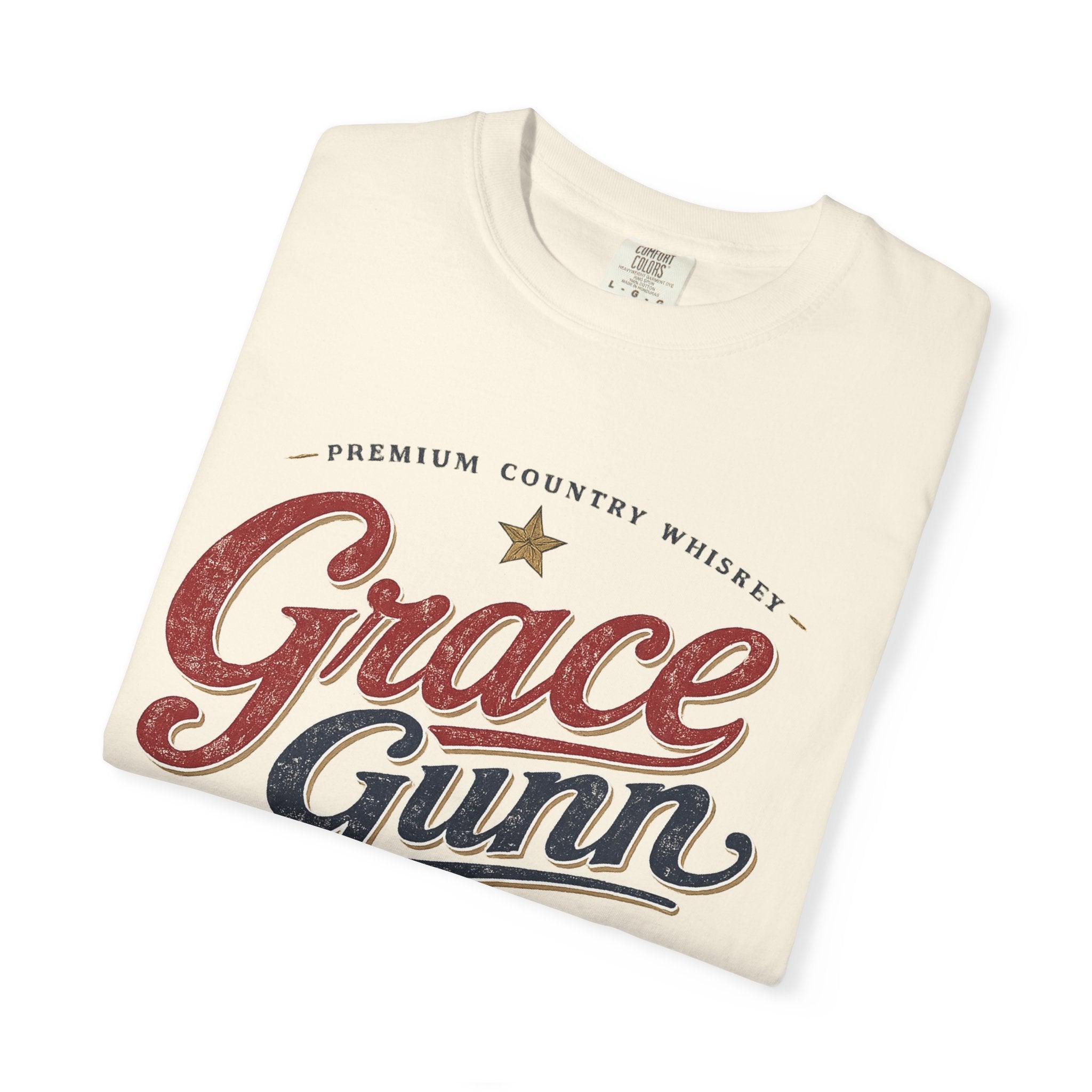 Grace Gunn Vintage Country Whiskey T-Shirt – 'No Good at Drinkin' Alone' Graphic Tee