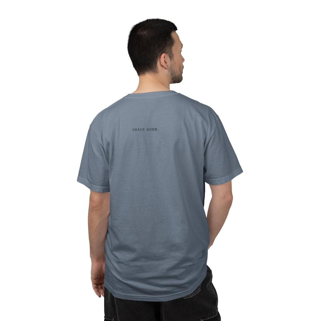 T-Shirt — “No Good at Drinkin’ Alone” Minimal Text Graphic Tee