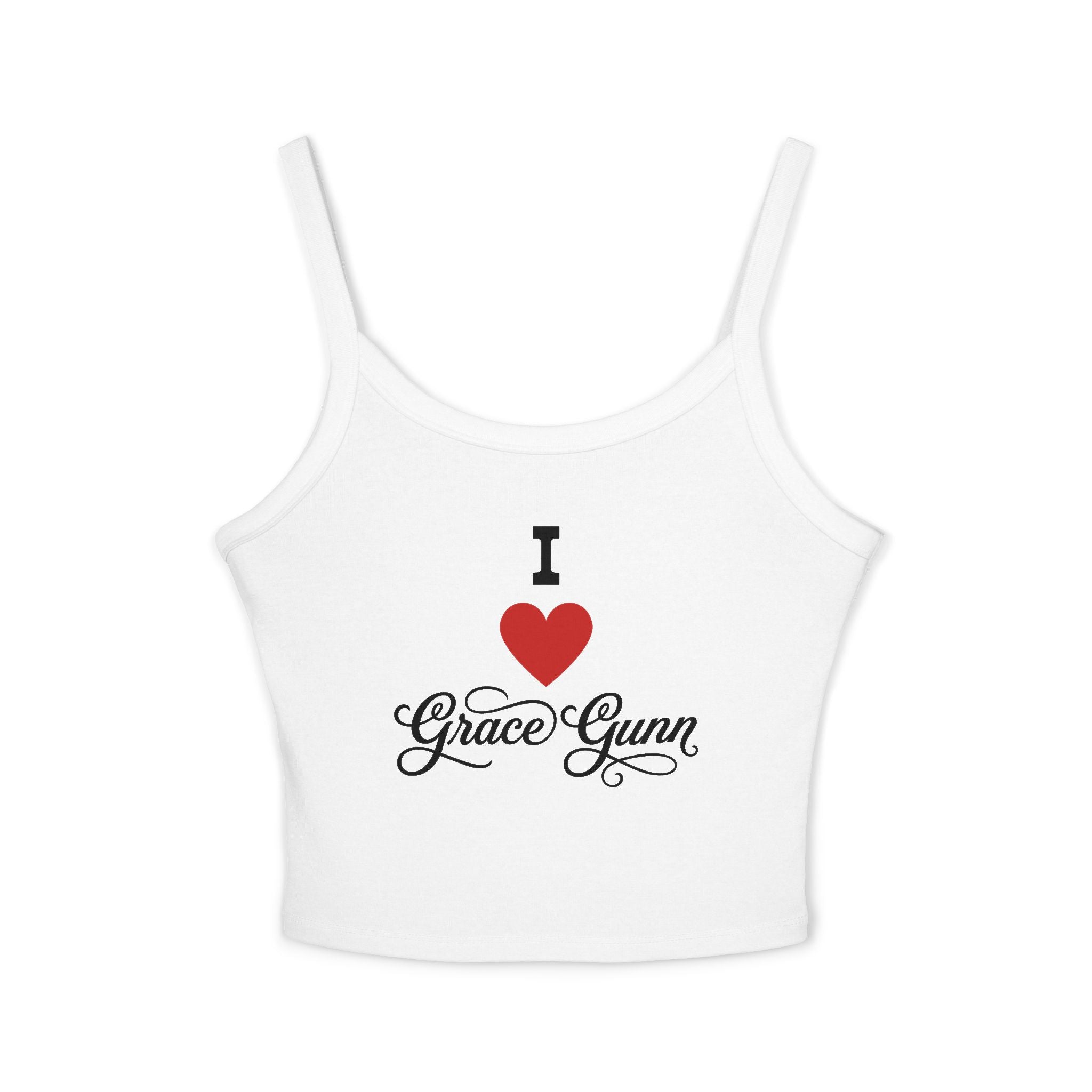 I Heart Grace Gunn Spaghetti Tank