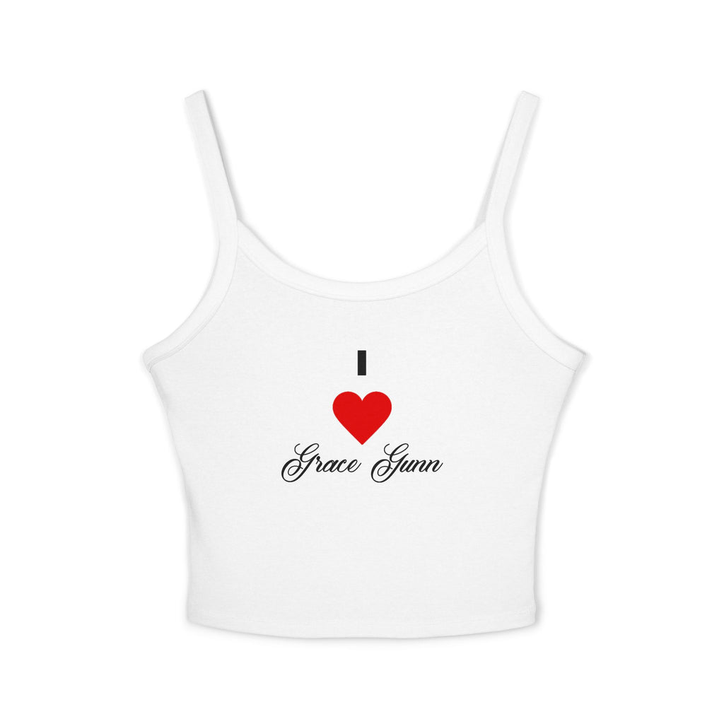 I Heart Grace Gunn Spaghetti Tank